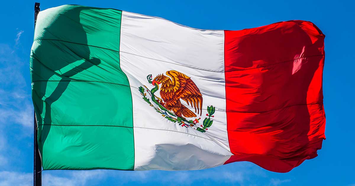 cinco de mayo mexican flag